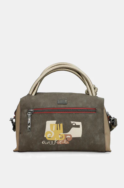 Borsa Bauletto Anekke Donna con Tracolla Regolabile Design Compatto Beige TU | Giò Fashion