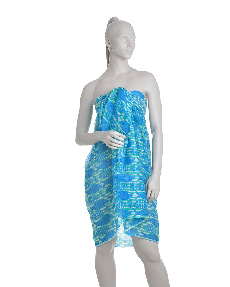 Ble Resort Collection Pareo 'Pesci'