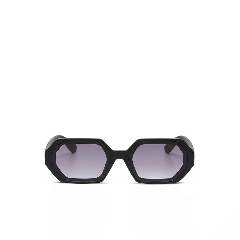 OKKIA Andrea Occhiali da Sole Unisex Esagonali con Lenti Sfumate e Protezione UV400