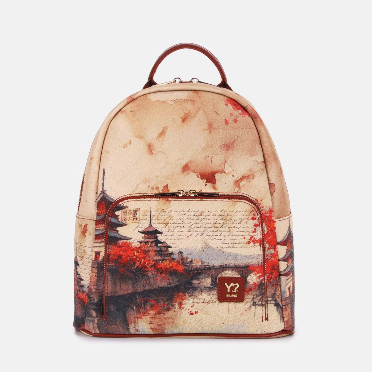 Ynot? Yes Bag Zaino Donna con Tasca Frontale