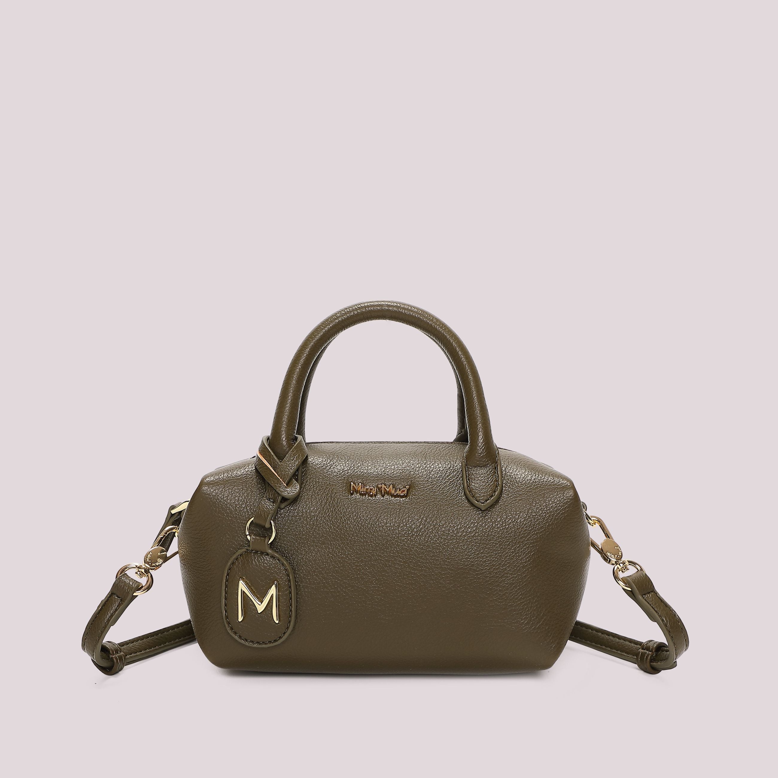 Borsa Bauletto Piccola Donna Mimi Mua con Targhetta Logata