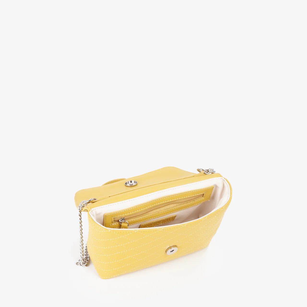 Valentino mini borsa donna trapuntata con patta Giallo TU | Giò Fashion