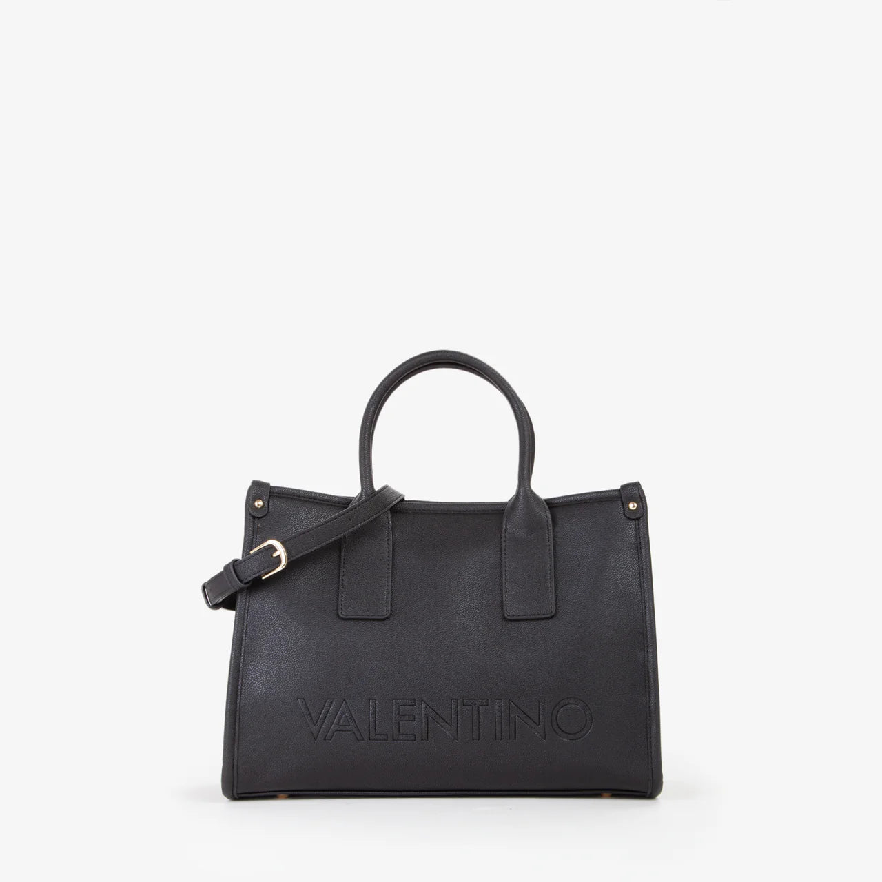 Valentino borsa a mano donna con tracolla logata Nero TU | Giò Fashion