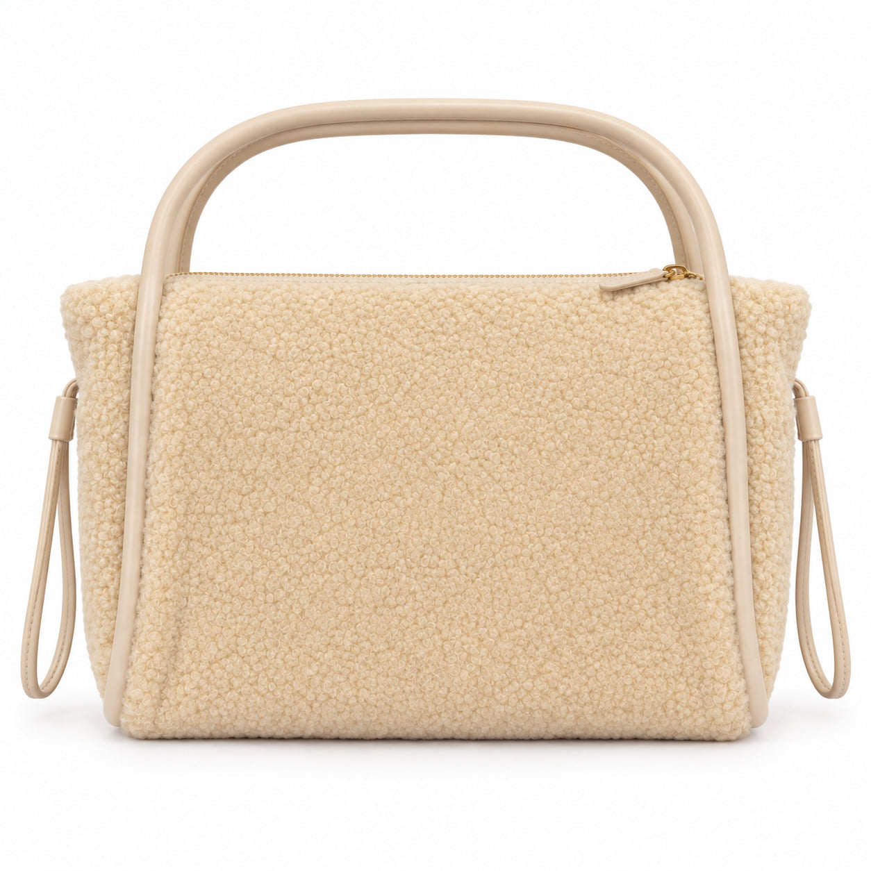 Borsa a Mano Kuvé in Teddy con Doppi Manici