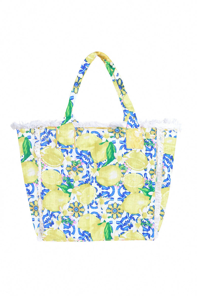 Ble Resort Collection Borsa Bianco in Tessuto