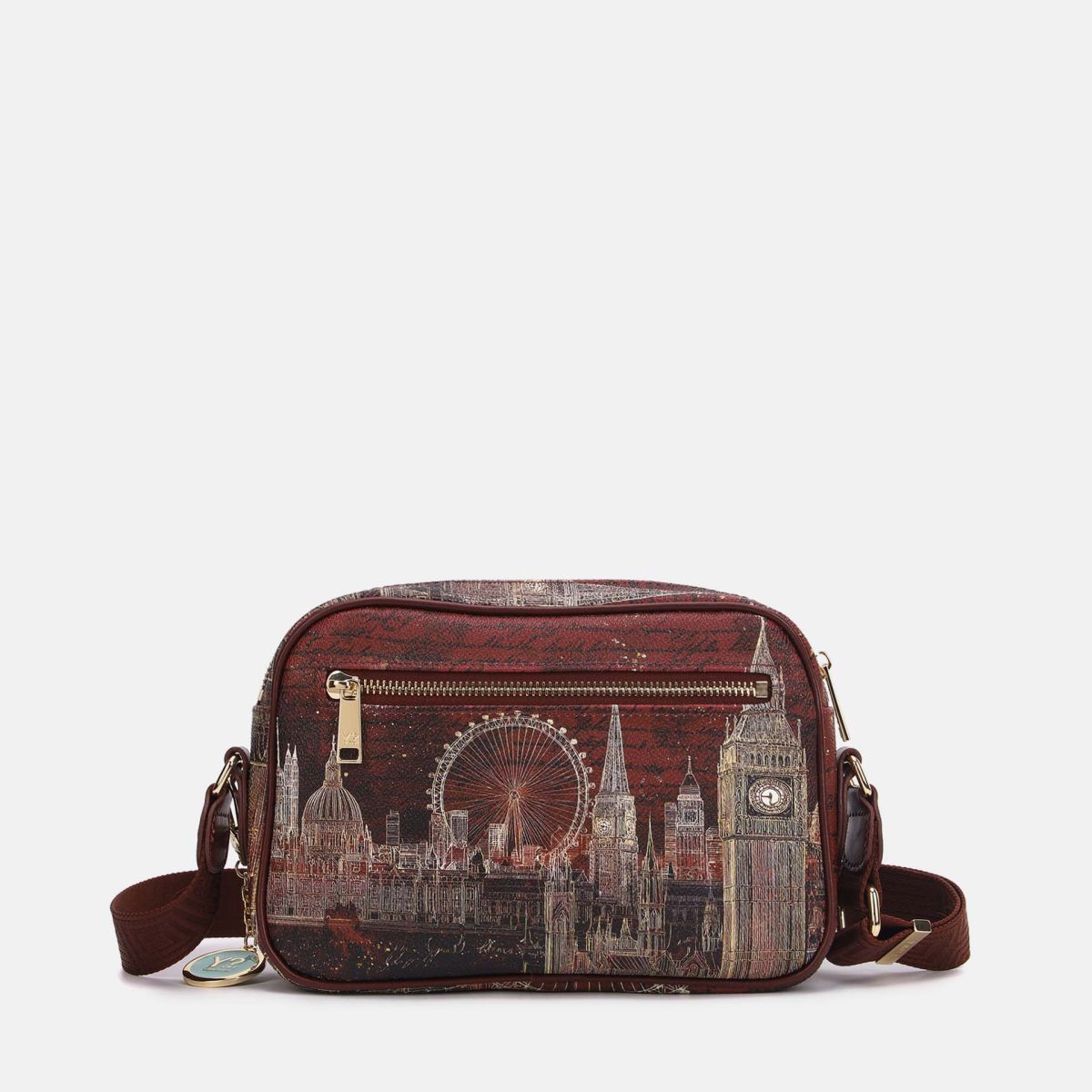 Ynot? Yes Bag Borsa a Tracolla Donna Piccola in Ecopelle