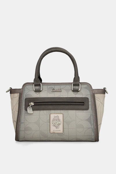 Borsa a mano donna Anekke con tracolla regolabile e chiusura zip Grigio TU | Giò Fashion