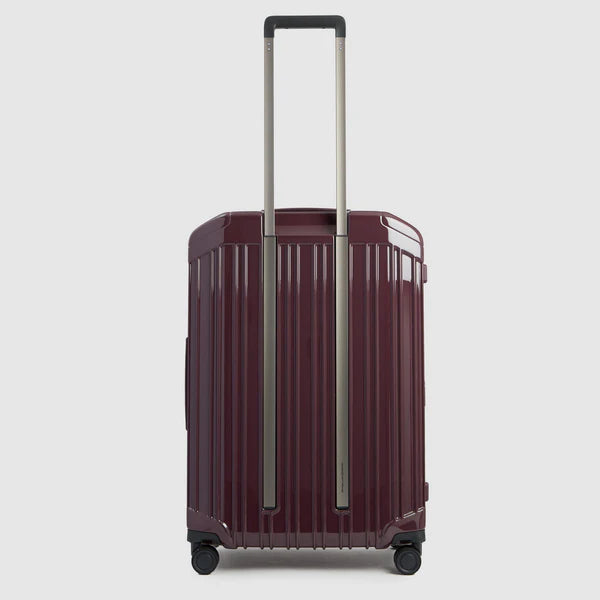 Trolley medio Piquadro rigido con 4 ruote e chiusura TSA BORDEAUX TU | Giò Fashion
