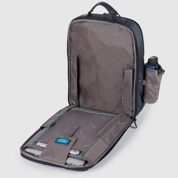 Piquadro zaino da uomo porta PC con tasca frontale e design urbano Nero TU | Giò Fashion