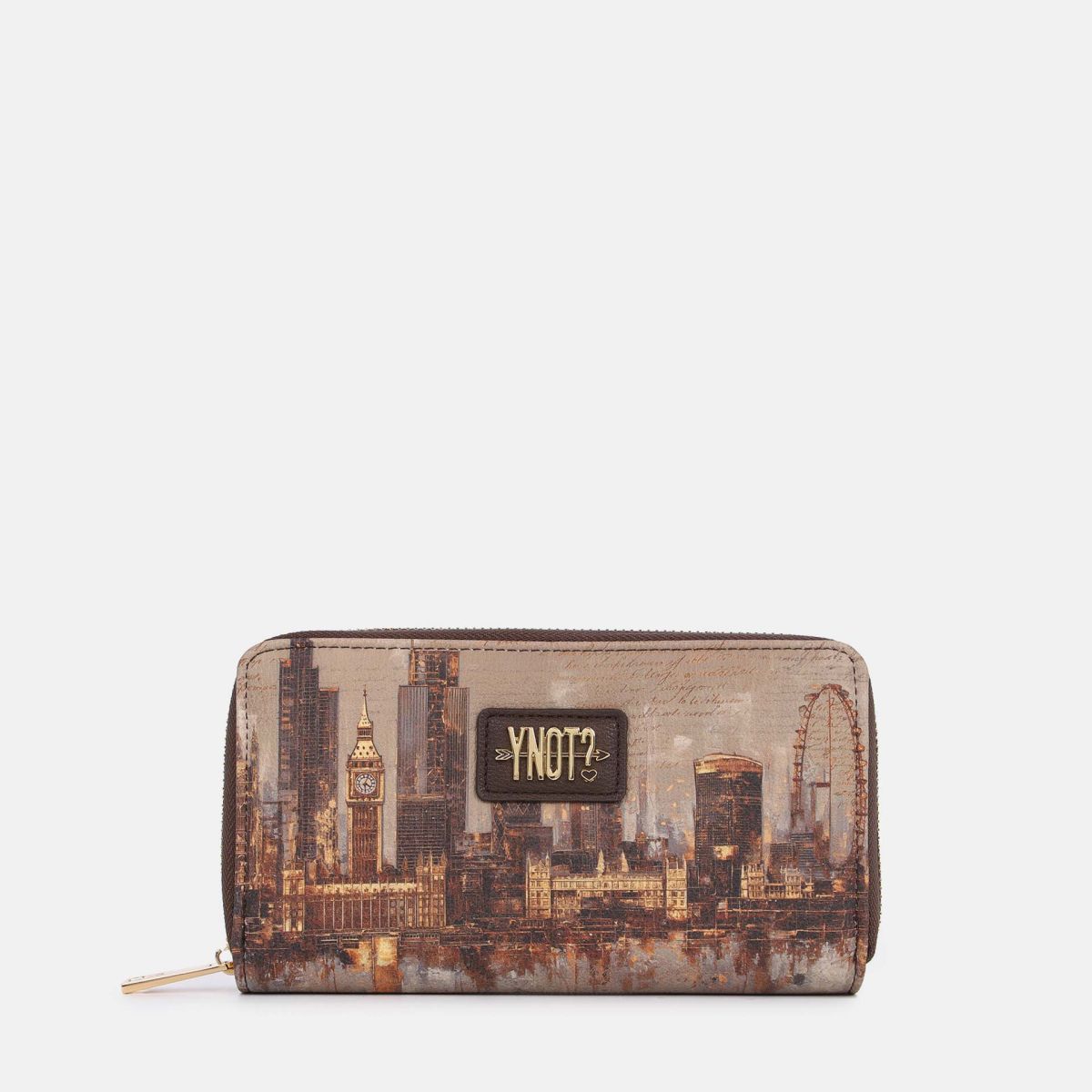 Portafoglio Donna City Painted con Zip