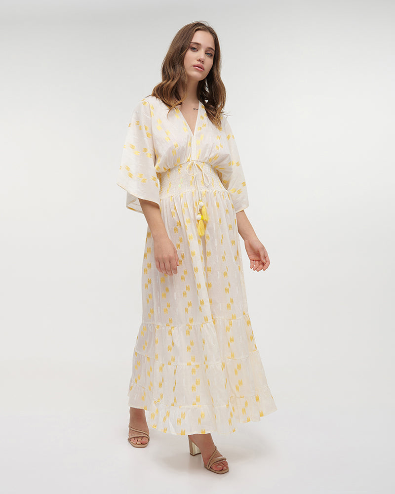 Ble Resort Collection Abito Lungo a Maniche 3/4