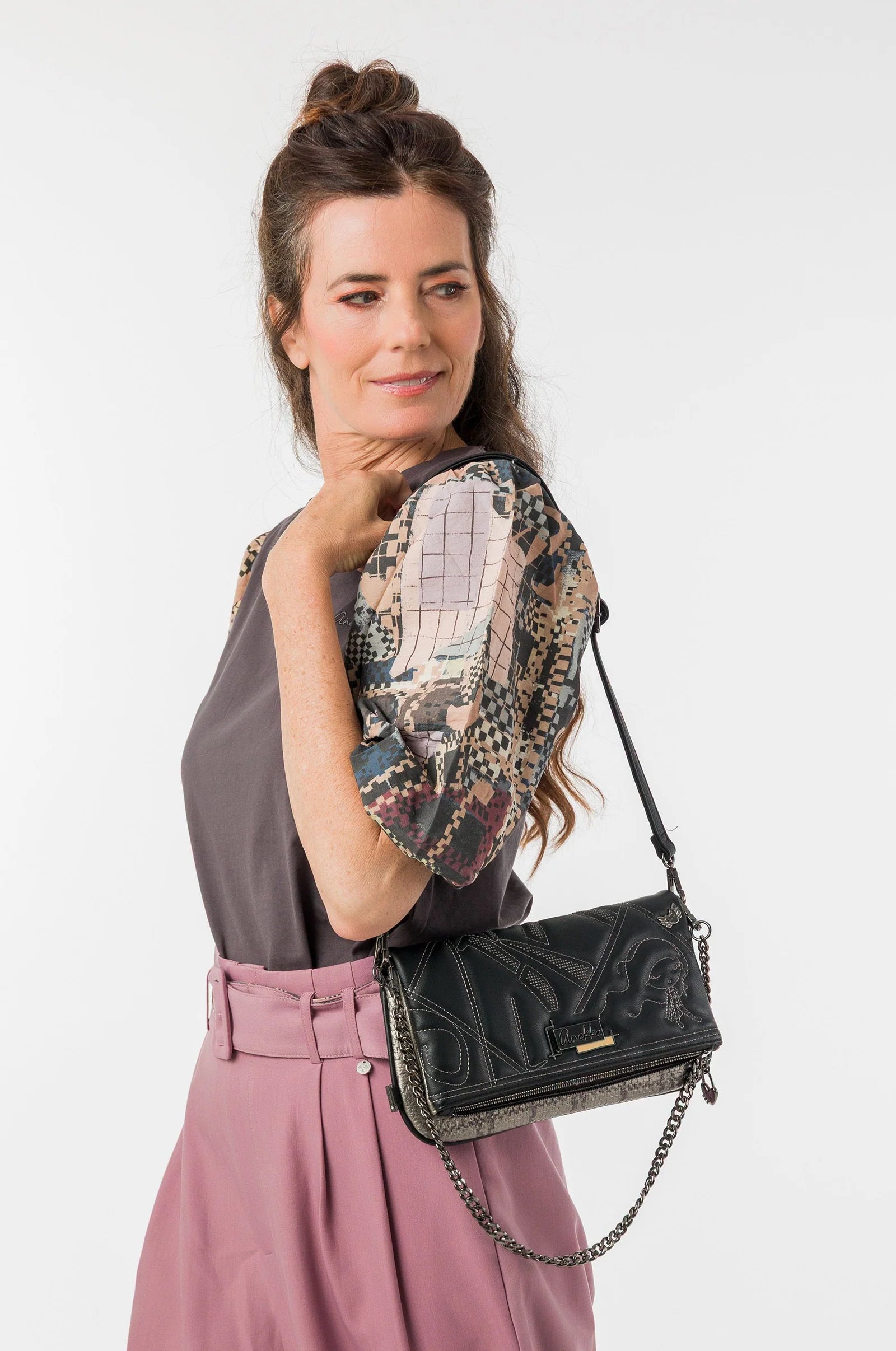 Borsa a Tracolla Grande Donna Anekke