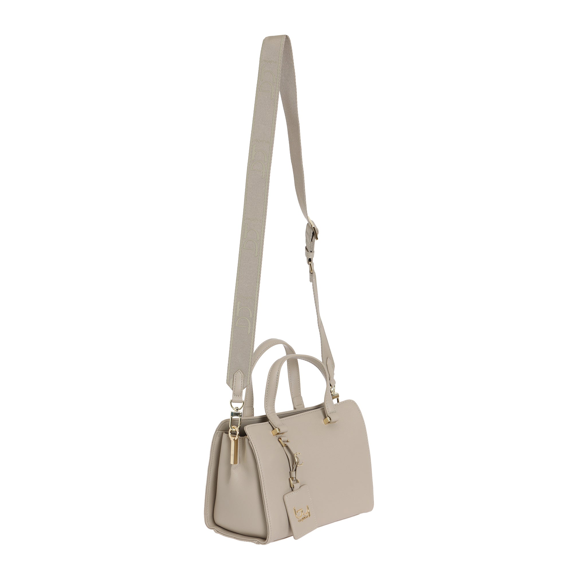 Borsa a mano By Byblos con tracolla in ecopelle Beige TU | Giò Fashion