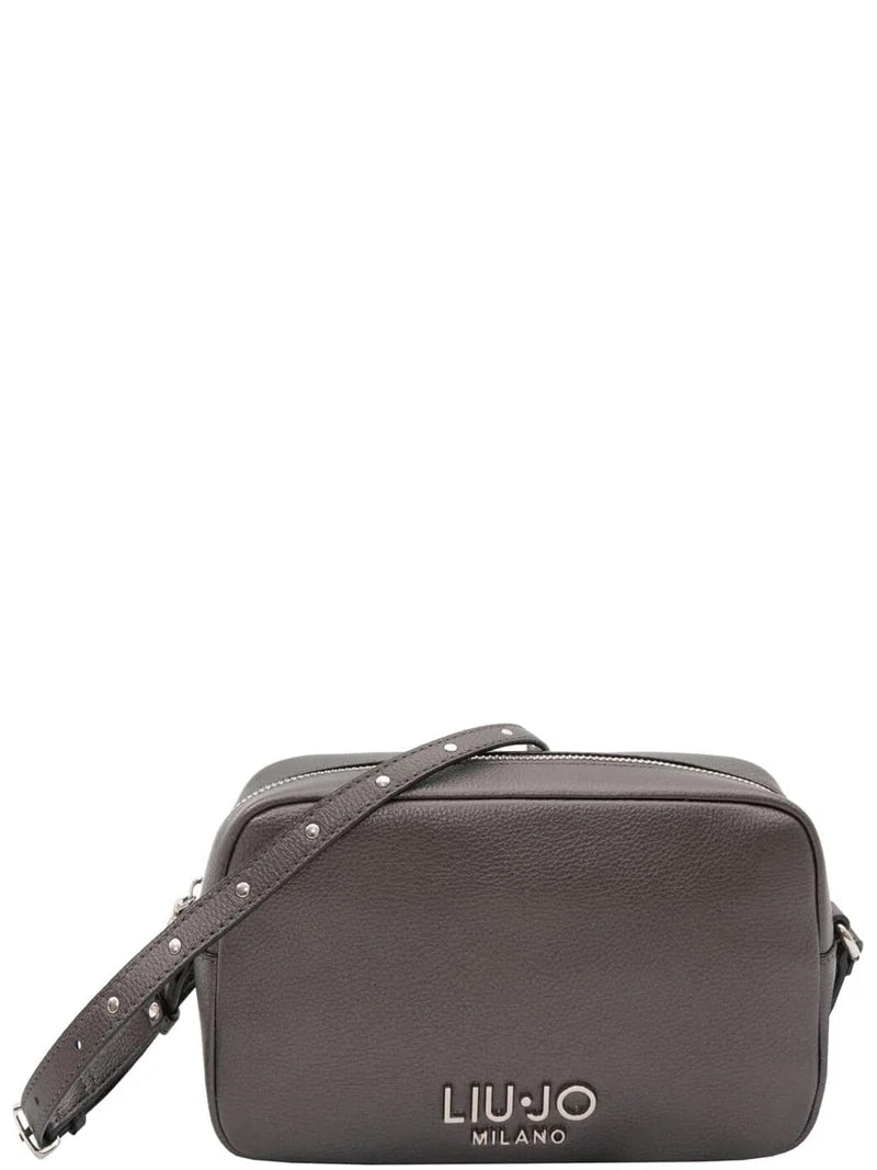 Borsa a tracolla Liu Jo con logo Milano e design essenziale Grigio TU | Giò Fashion