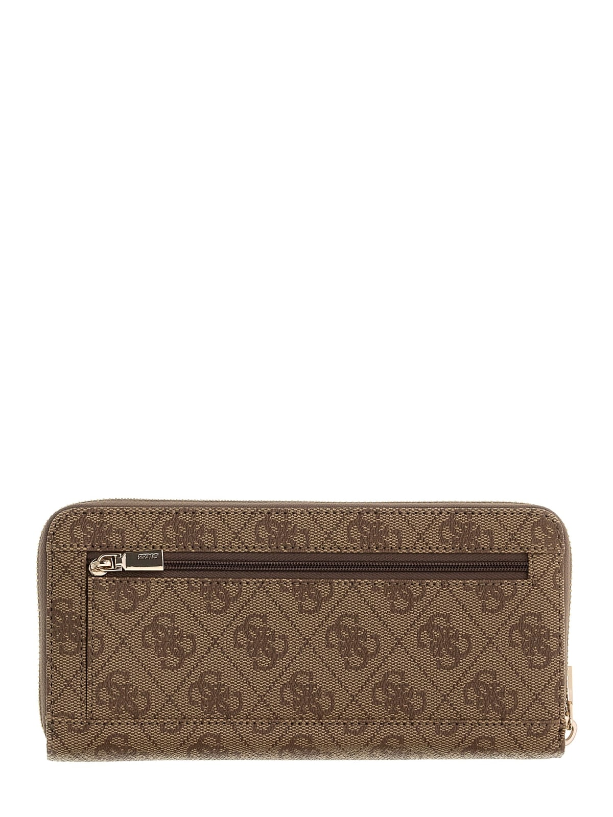 Portafoglio Guess Donna Grande con Zip e Logo Frontale