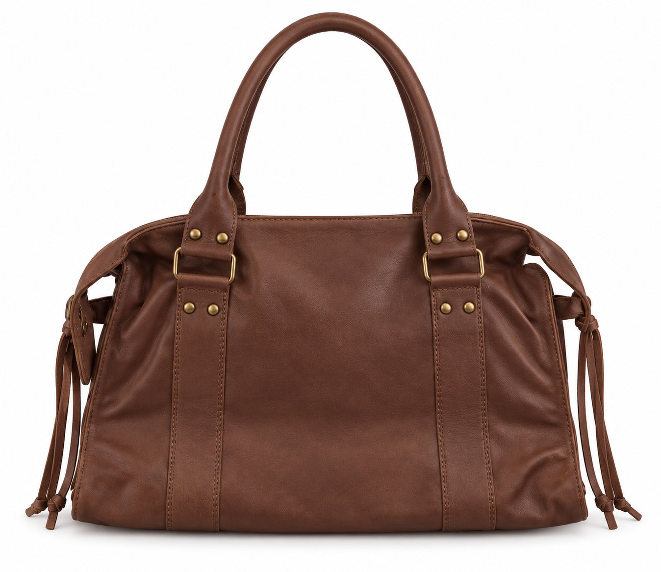 Borsa a mano in vera pelle