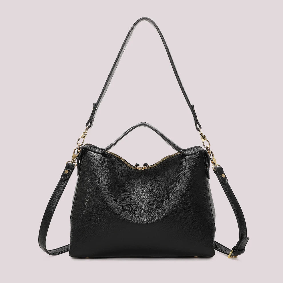 Mimi Mua borsa a spalla morbida con coulisse e tracolla regolabile