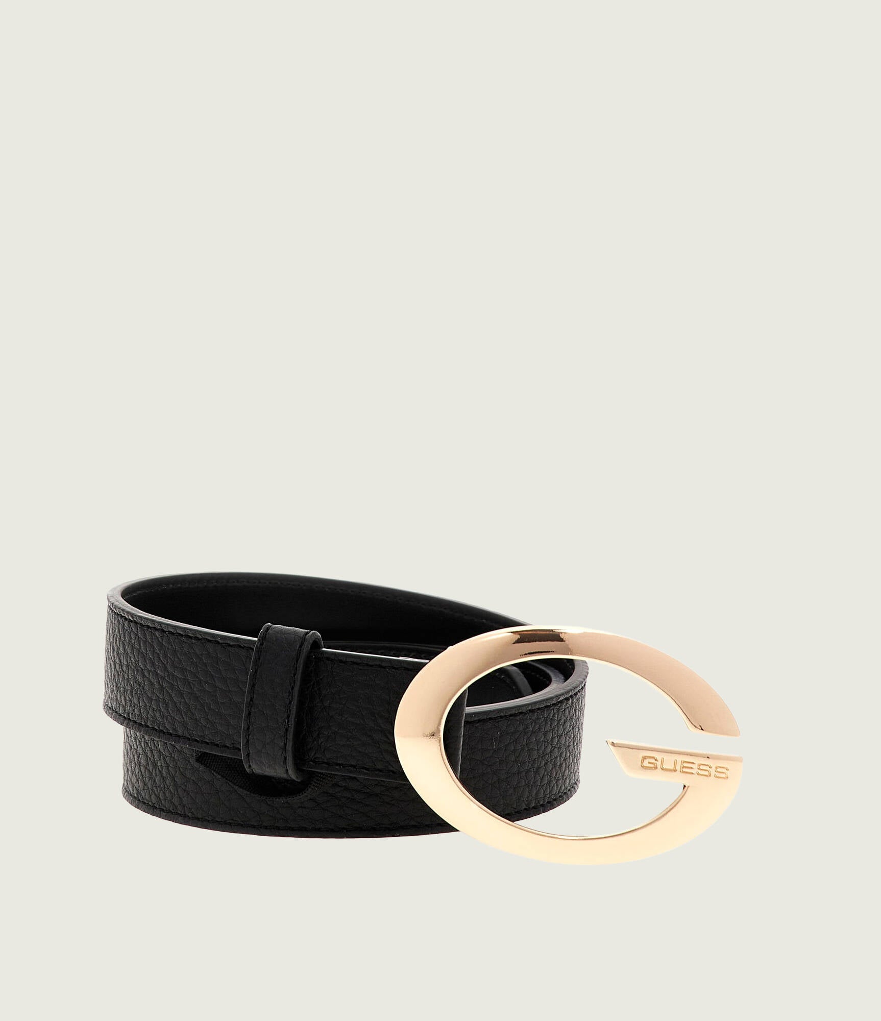 Cintura Guess da donna con fibbia rotonda logo NERO M | Giò Fashion