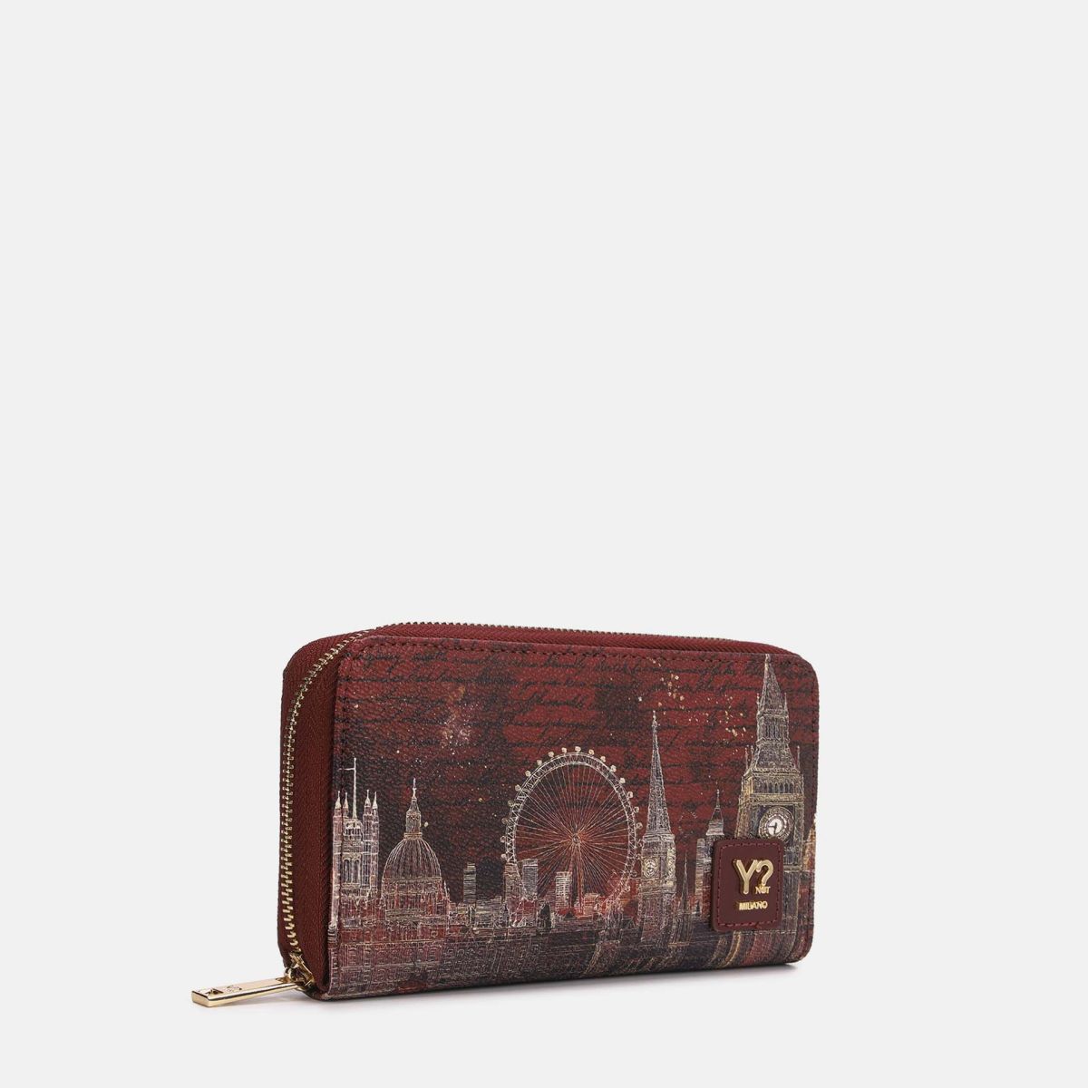 Ynot? Yes Bag Portafoglio Donna Grande in Ecopelle