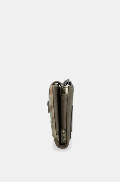 Portafoglio donna Anekke lungo con zip organizer carte e monete Grigio TU | Giò Fashion