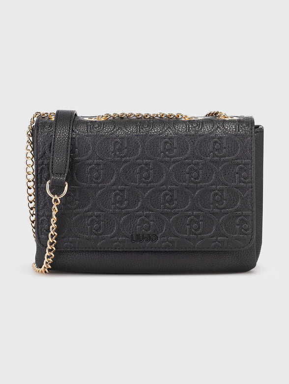 Eleganza Compatta: Borsa Liu Jo Caliwen con Tracolla a Catena NERO TU | Giò Fashion