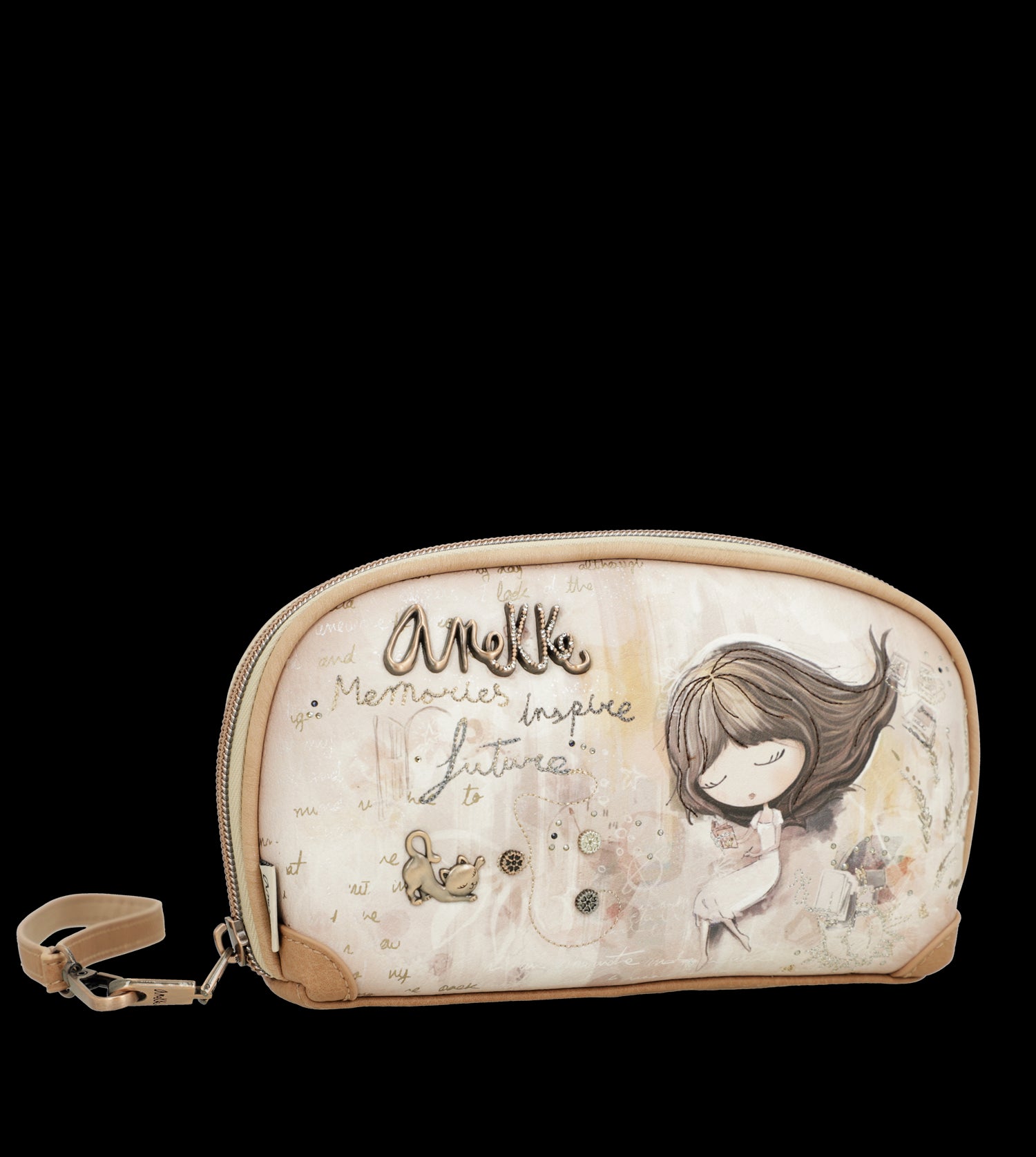 Beauty case Anekke elegante e pratico con chiusura zip