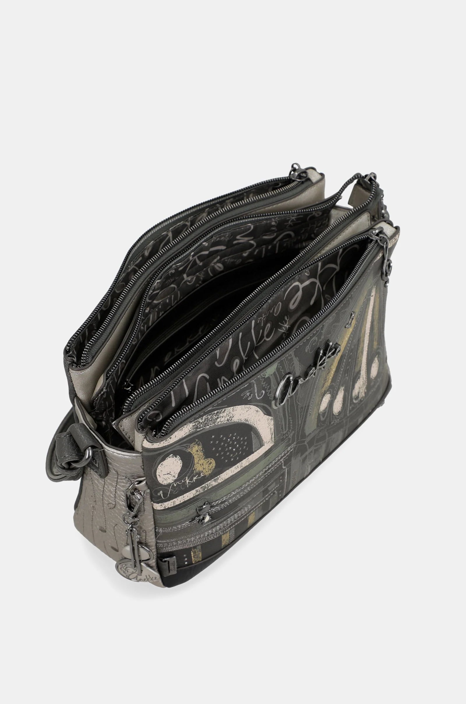 Borsa a Tracolla Media Donna Anekke con 3 Scomparti