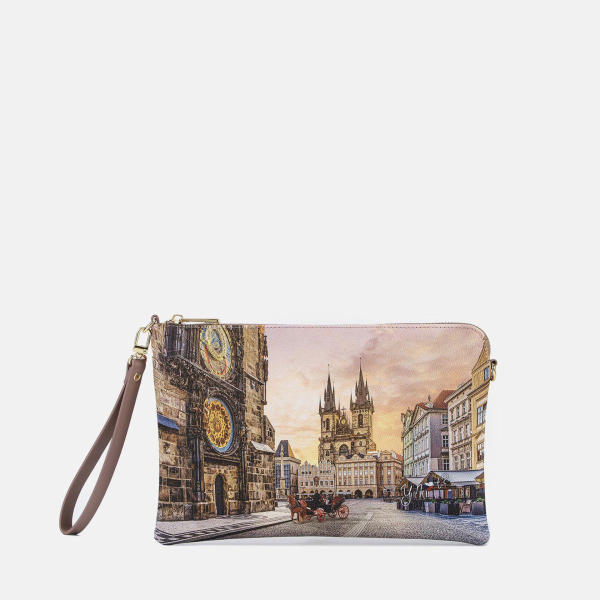 Ynot pochette  con tracolla a catena