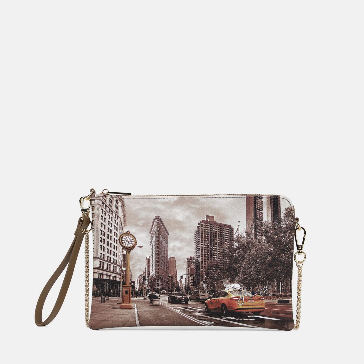 Ynot pochette  con tracolla a catena