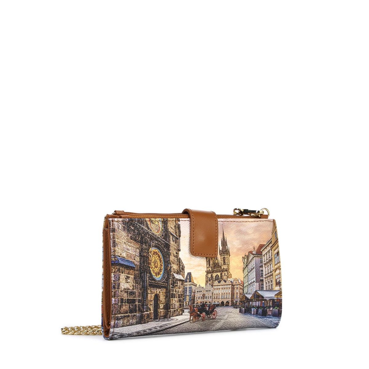 Ynot portafoglio con tracolla