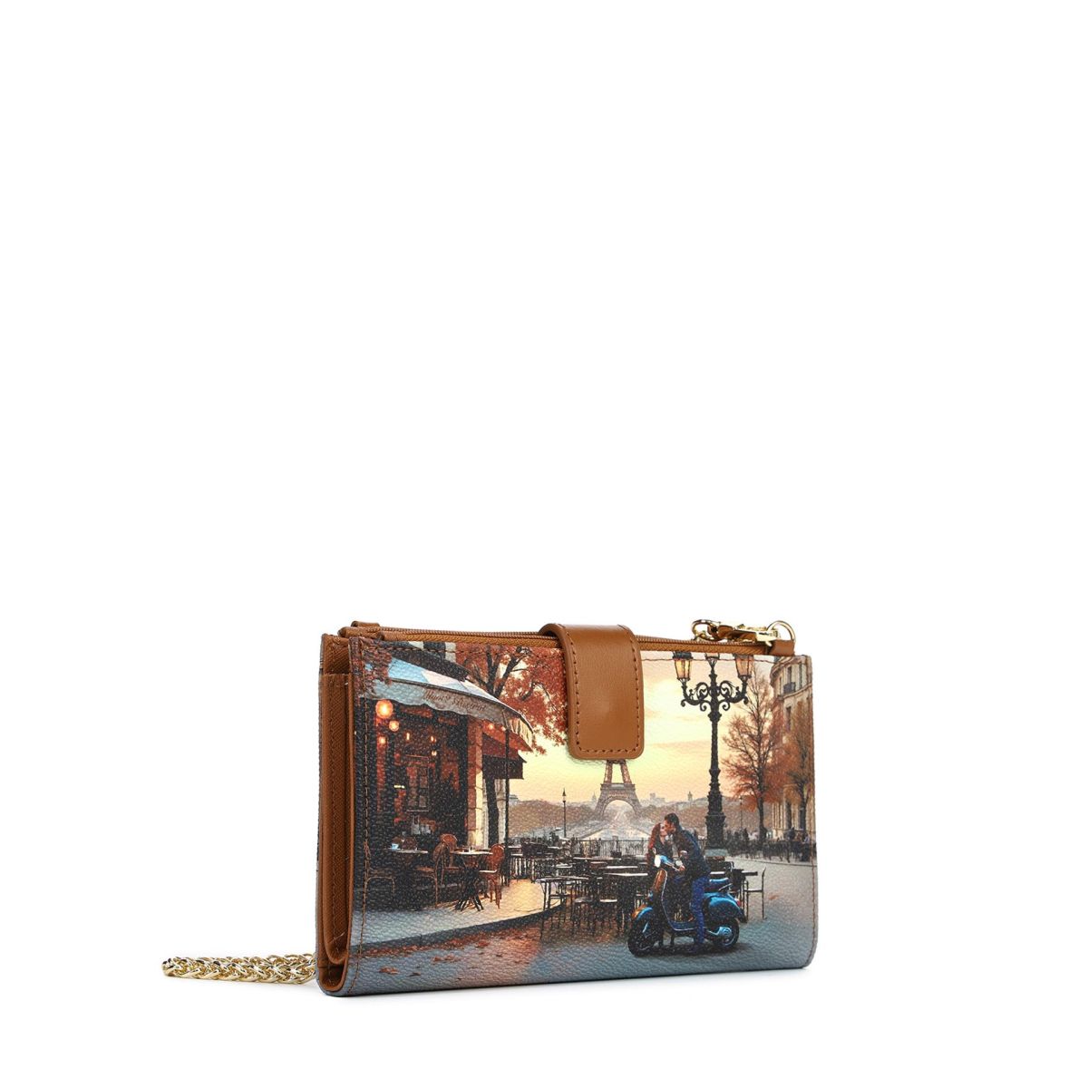 Ynot portafoglio con tracolla