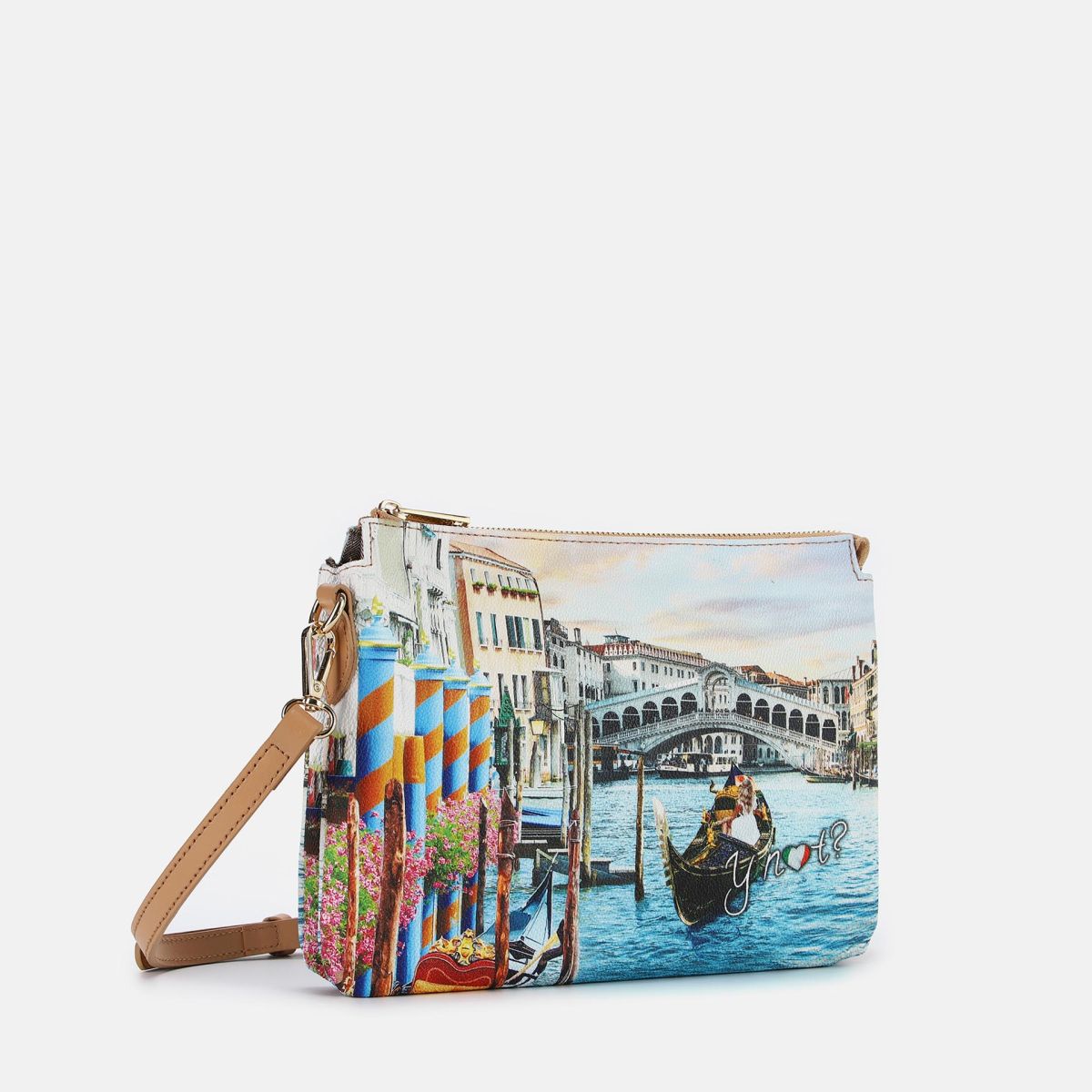 Borsa a tracolla YNot con doppio scomparto e design compatto