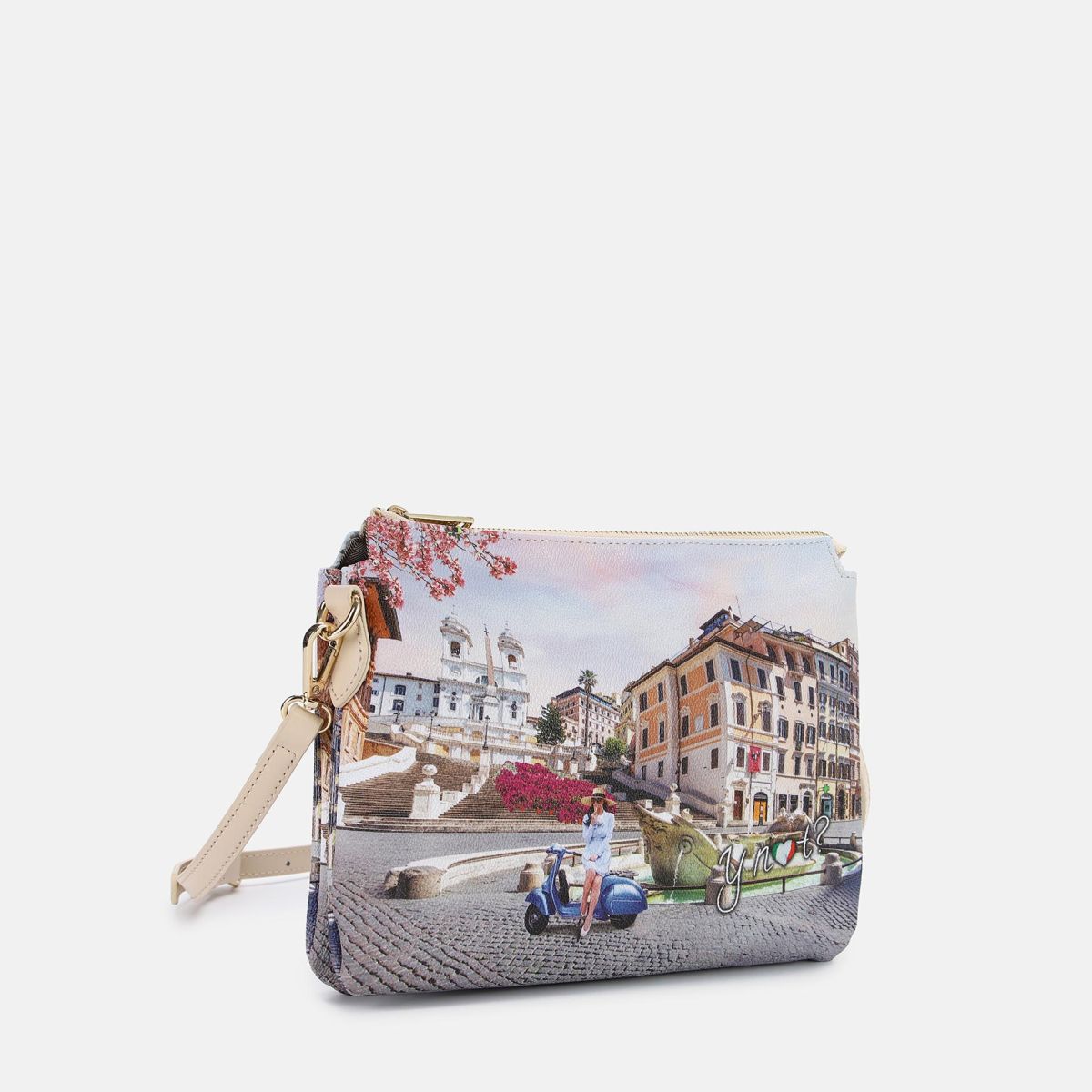 Borsa a tracolla YNot con doppio scomparto e design compatto