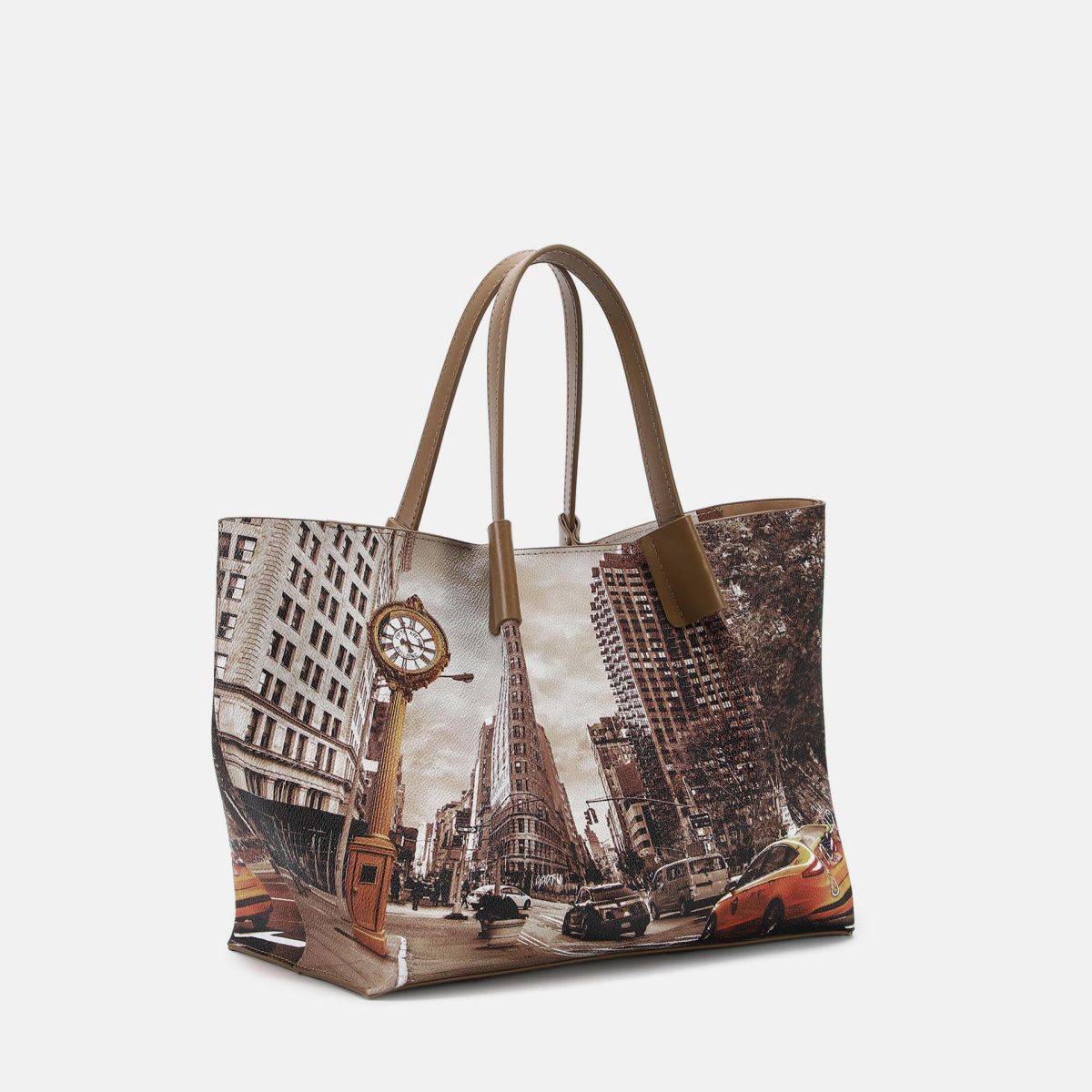Ynot shopping bag con doppi manici