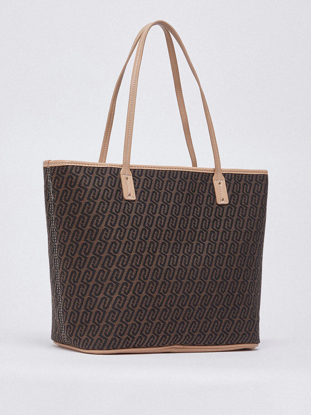 Borsa shopper Liu Jo da donna elegante e spaziosa con doppi manici Marrone TU | Giò Fashion