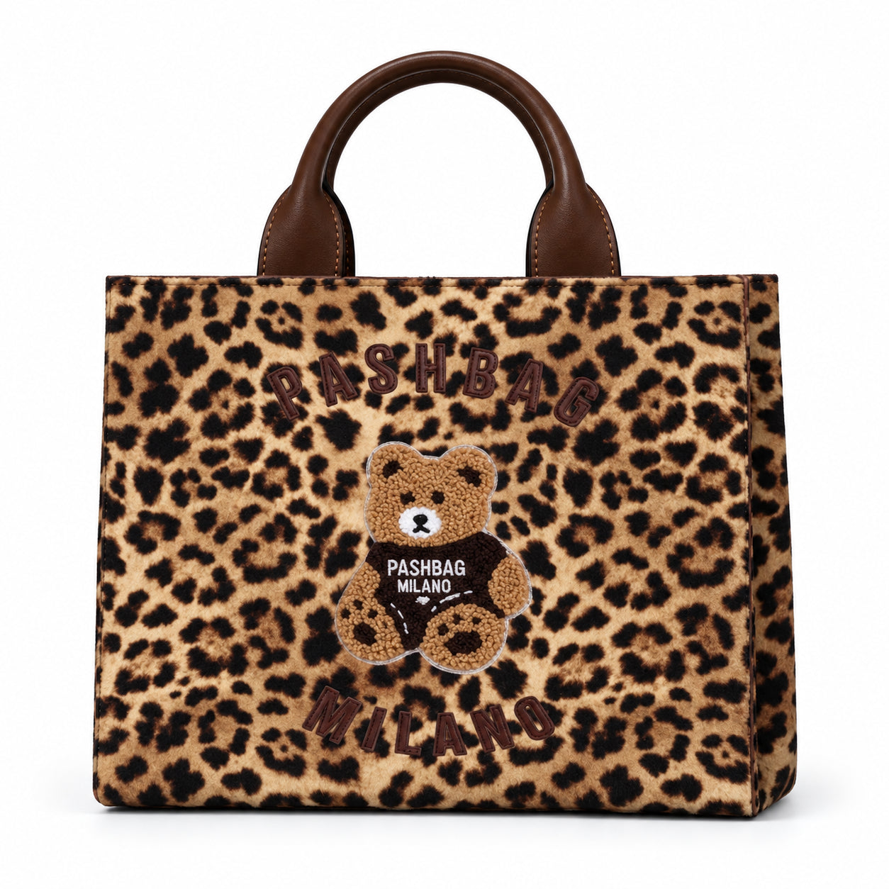 PashBag Mini Tote Donna con Patch Teddy