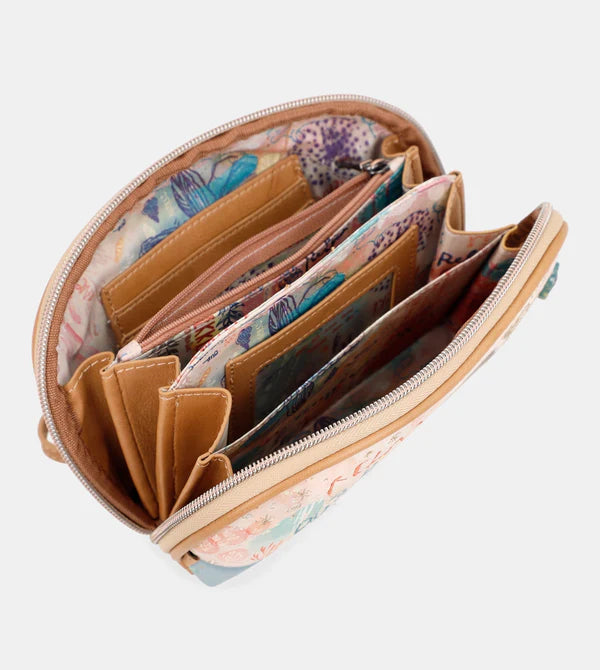 Beauty case Anekke Relax con stampa illustrata e frase motivazionale