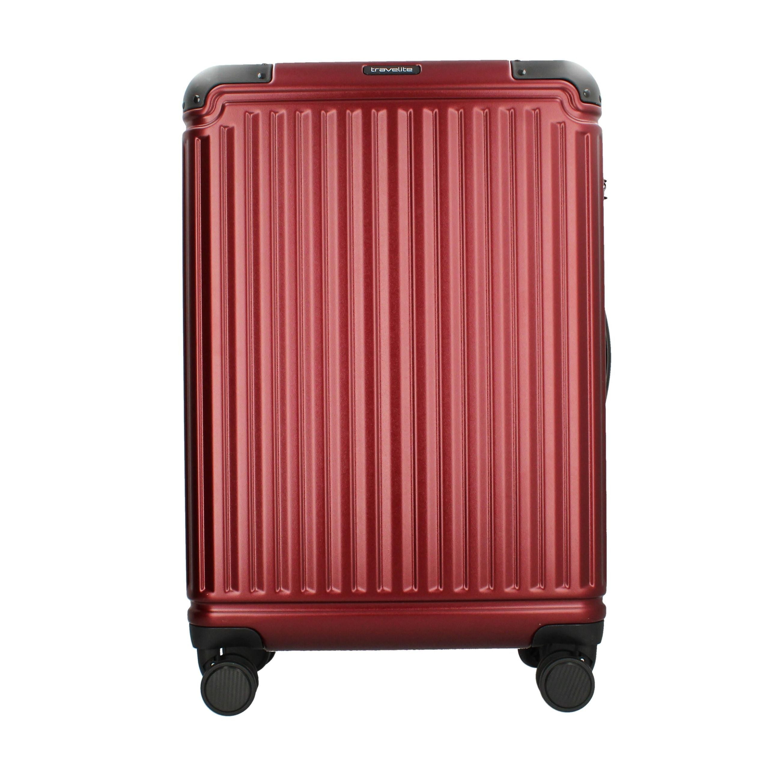 Trolley rigido medio Travelite con chiusura a combinazione BORDEAUX TU | Giò Fashion