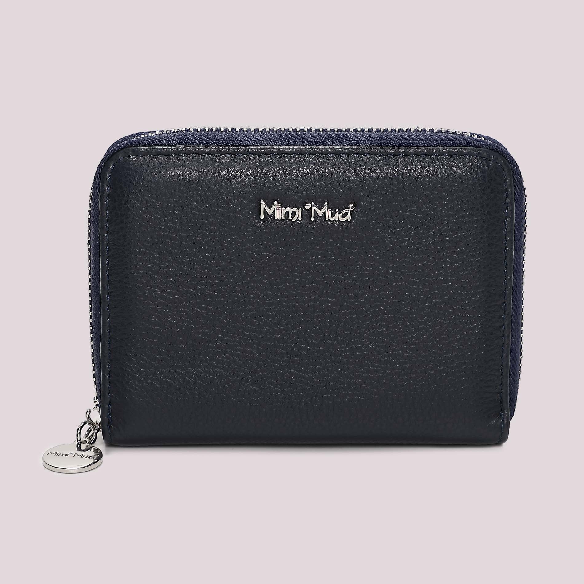 Mimi Mua portafoglio donna compatto con zip perimetrale
