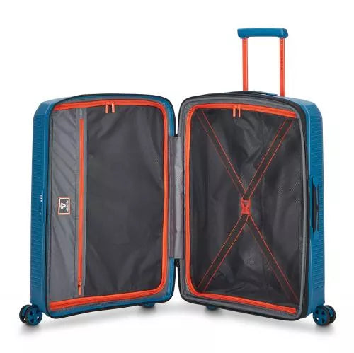 Trolley Medio Roncato Espandibile 4 Ruote Scocca Rigida DENIM TU | Giò Fashion