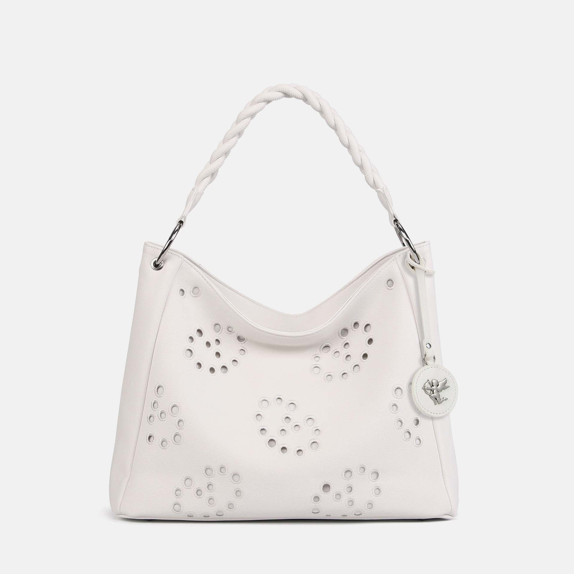 Y-Not Borsa Hobo Angel Bianco TU | Giò Fashion
