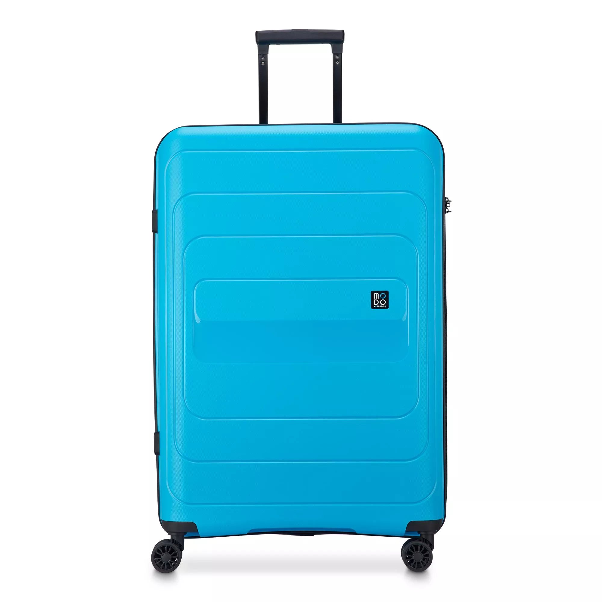 Modo by Roncato Trolley Grande Rigido 4 Ruote da Viaggio 76x49,5x28,5 AZZURRO TU | Giò Fashion