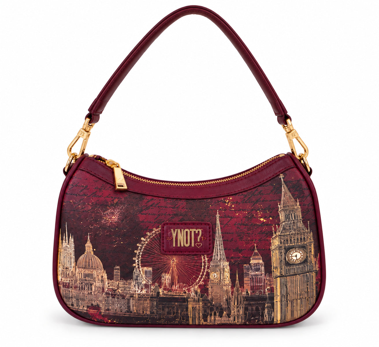 Borsa a Spalla Ynot? Roma con Stampa Colosseo