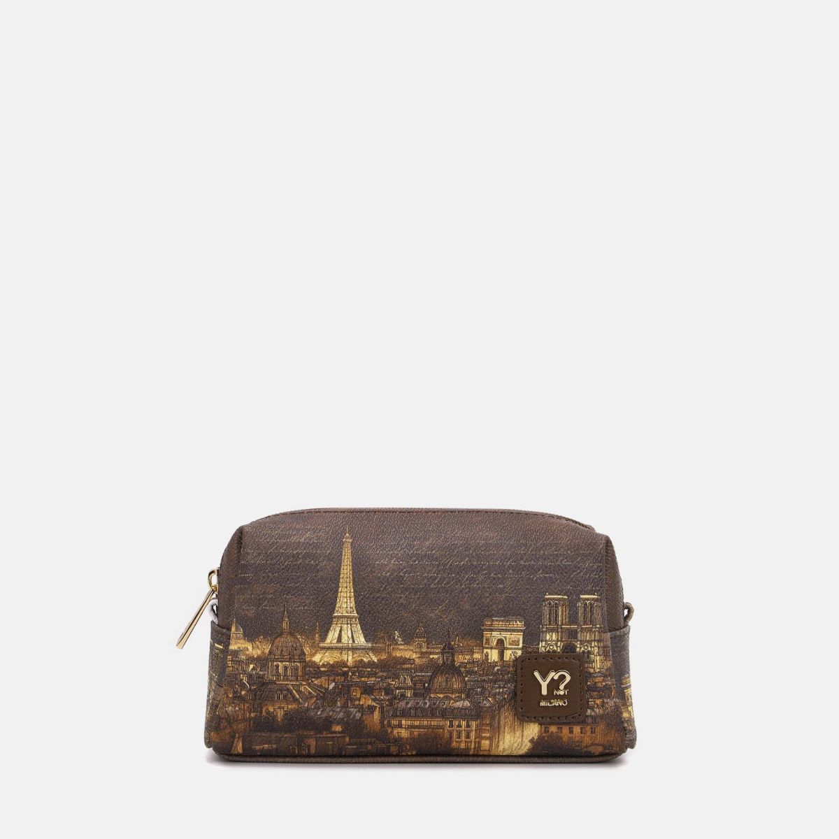 Ynot? Yes Bag Beauty Case Donna in Ecopelle con Zip