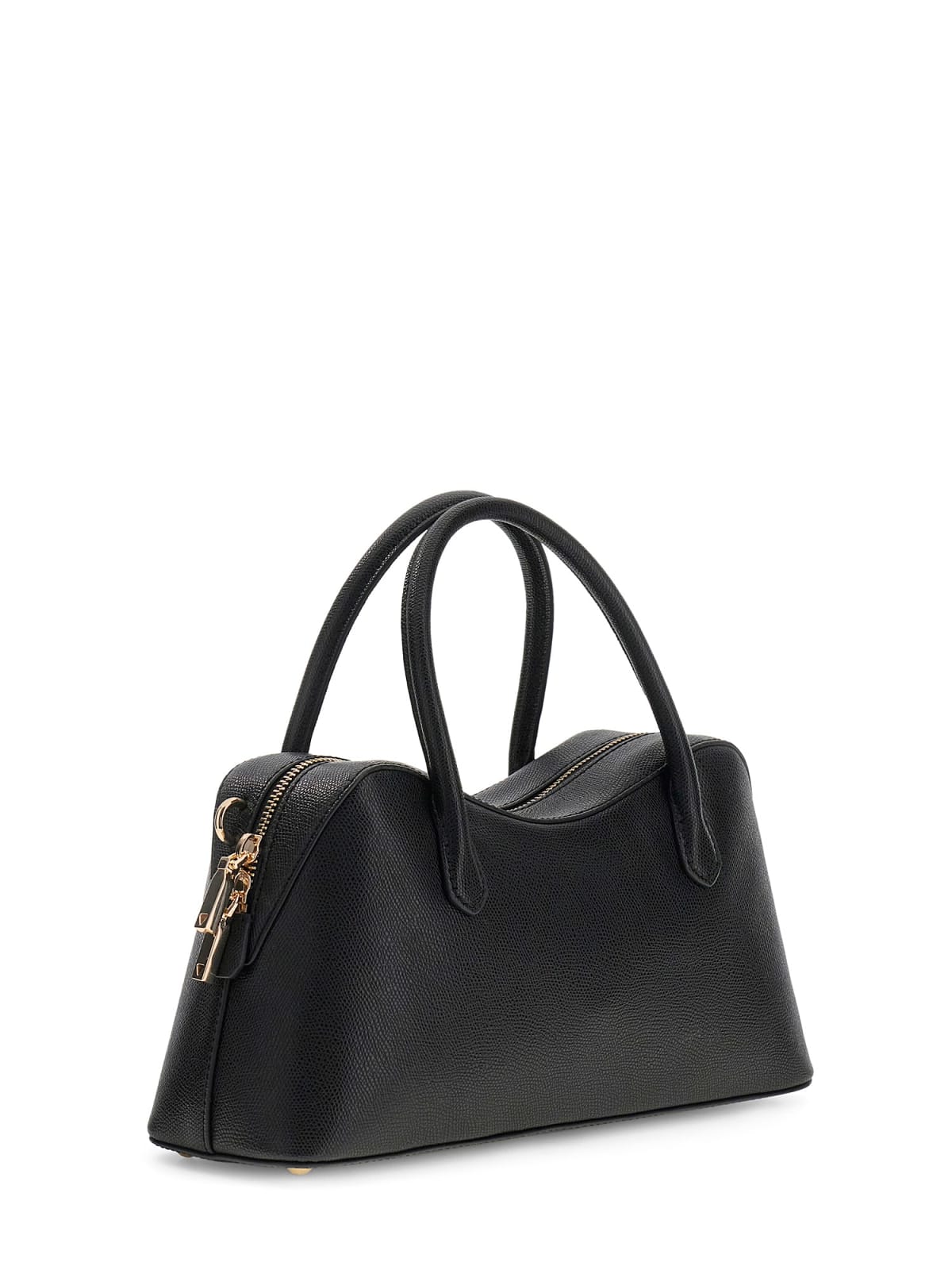 Borsa a mano Guess donna effetto pelle con catena e charm decorativi Nero TU | Giò Fashion