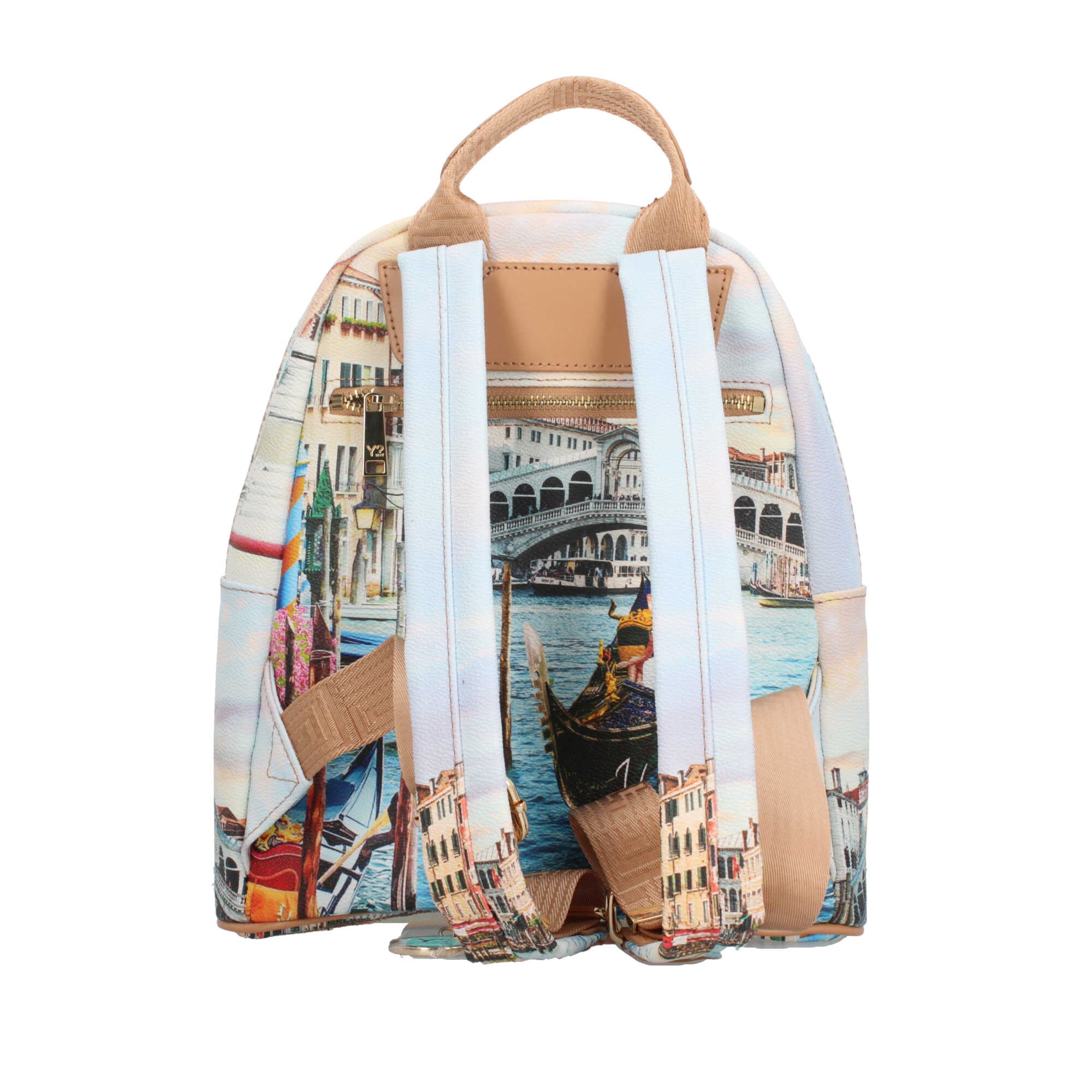 Zaino YNot con stampa esclusiva e design ergonomico per il massimo comfort DREAM IN VENICE TU | Giò Fashion