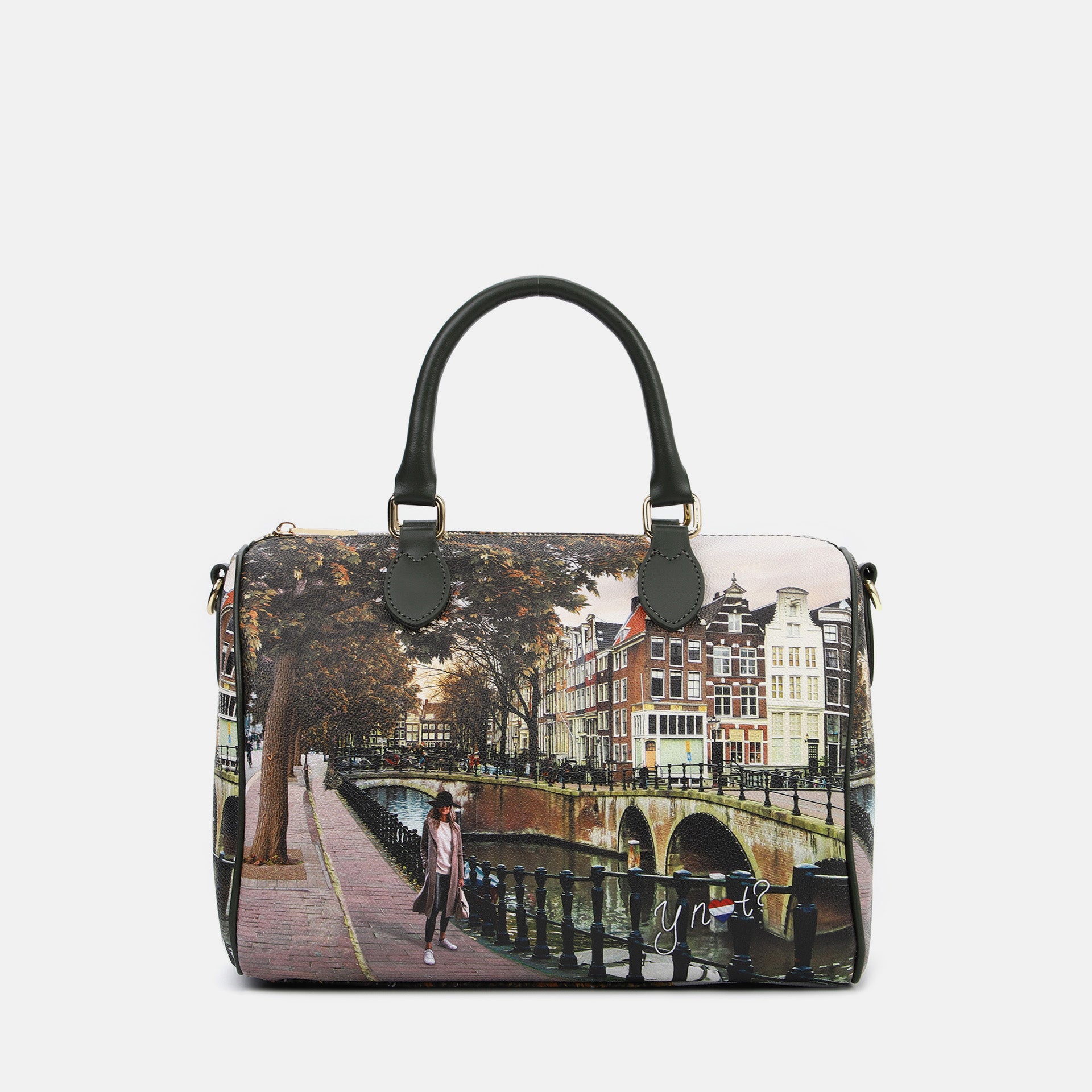 Ynot borsa a mano Boston AMSTERDAM BRIDGE TU | Giò Fashion