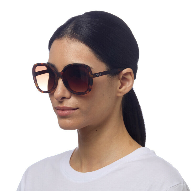 OKKIA Anna Occhiali da Sole Donna Butterfly con Lenti Sfumate e Protezione UV400