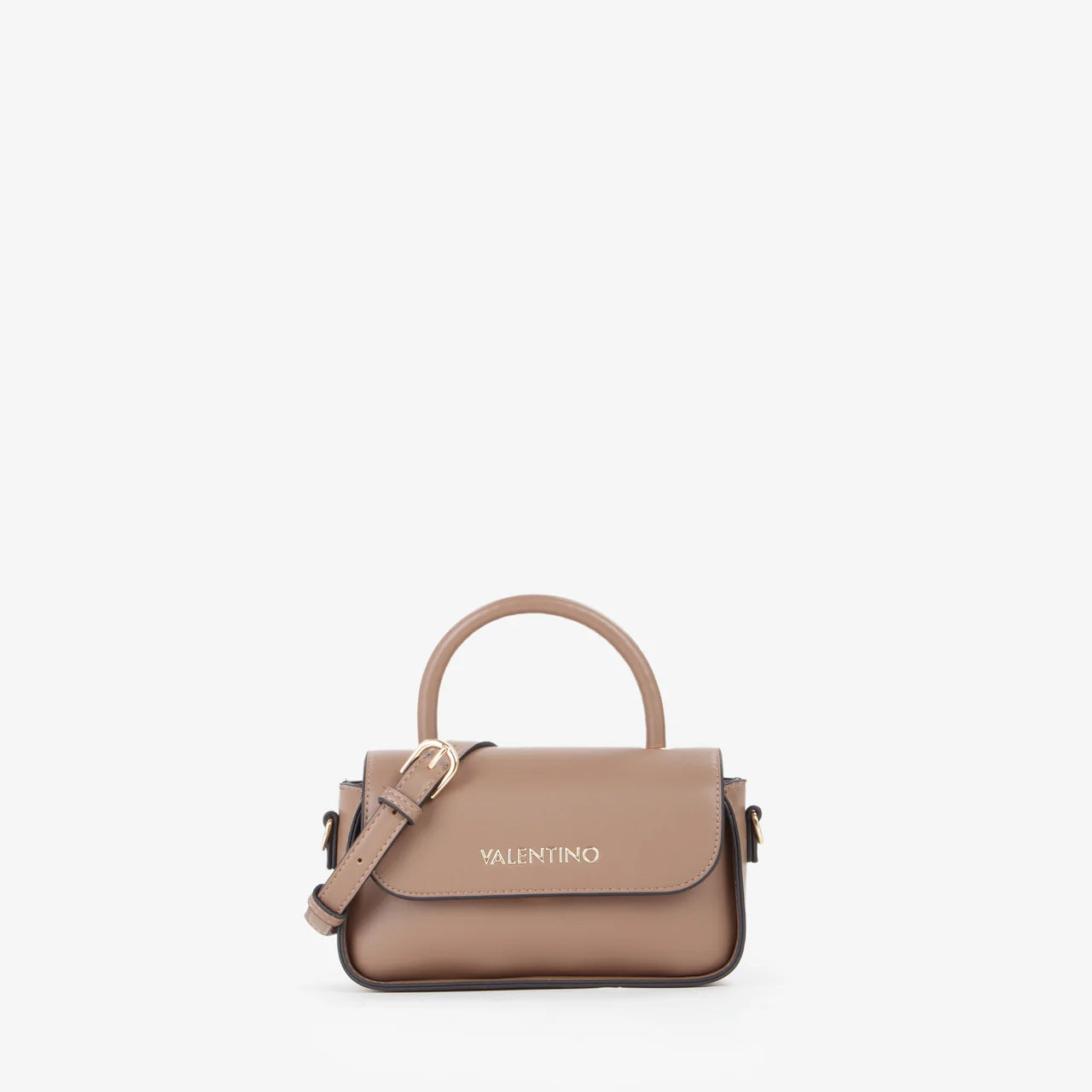 Valentino mini borsa a mano donna elegante con patta Beige TU | Giò Fashion