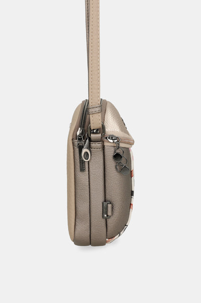 Borsa tracolla donna Anekke piccola con zip e tracolla regolabile